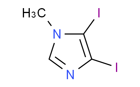CAS No. 37067-96-2, 4,5-Diiodo-1-methyl-1h-imidazole