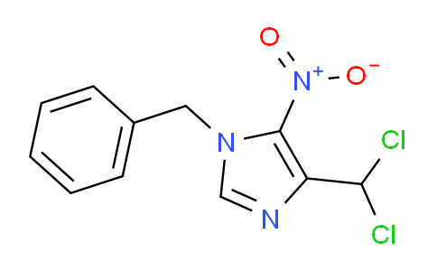 CAS No. 434326-06-4, 1-benzyl-4-(dichloromethyl)-5-nitro-1H-imidazole