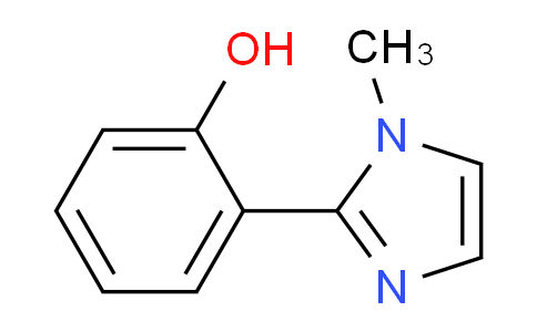 CAS No. 52755-94-9, 2-(1-methyl-1H-imidazol-2-yl)phenol