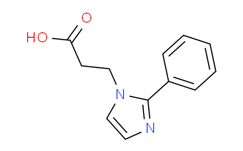 CAS No. 53660-14-3, 3-(2-Phenyl-imidazol-1-yl)-propionic acid