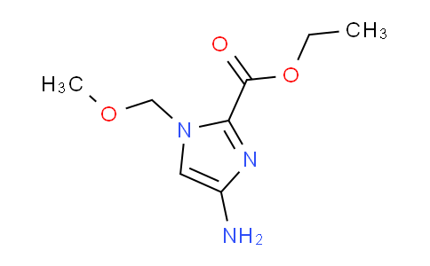CAS No. 1026411-22-2, ethyl 4-amino-1-(methoxymethyl)-1H-imidazole-2-carboxylate