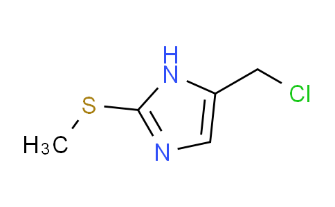 CAS No. 944905-27-5, 5-Chloromethyl-2-methylsulfanyl-1H-imidazole