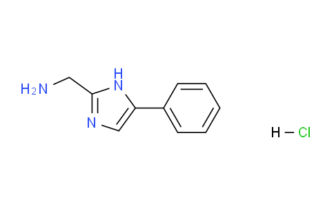 CAS No. 945404-25-1, C-(5-Phenyl-1H-imidazol-2-yl)-methylamine hydrochloride