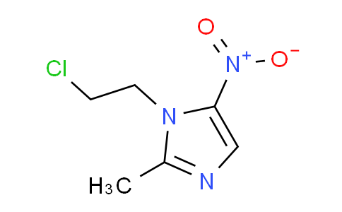 CAS No. 13182-81-5, 1-(2-chloroethyl)-2-methyl-5-nitro-1H-imidazole