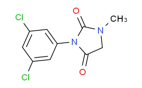 CAS No. 27387-90-2, 3-(3,5-dichlorophenyl)-1-methylimidazolidine-2,4-dione
