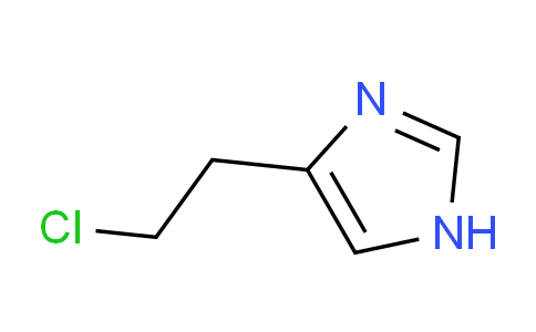 CAS No. 13518-55-3, 4-(2-chloroethyl)-1H-imidazole