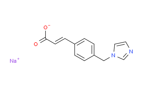 CAS No. 130952-46-4, Sodium 3-(4-((1H-imidazol-1-yl)methyl)phenyl)acrylate