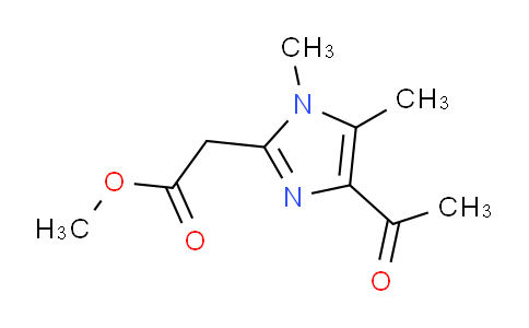 CAS No. 1307308-76-4, methyl 2-(4-acetyl-1,5-dimethyl-1H-imidazol-2-yl)acetate