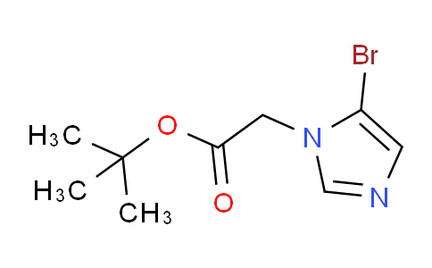 CAS No. 1352723-62-6, tert-butyl 2-(5-bromo-1H-imidazol-1-yl)acetate
