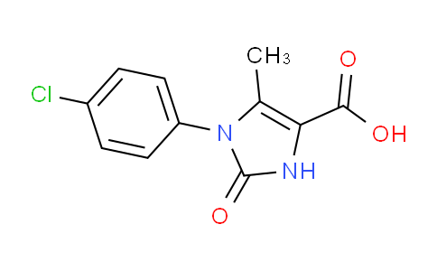 CAS No. 14058-89-0, 1-(4-chlorophenyl)-5-methyl-2-oxo-2,3-dihydro-1H-imidazole-4-carboxylic acid
