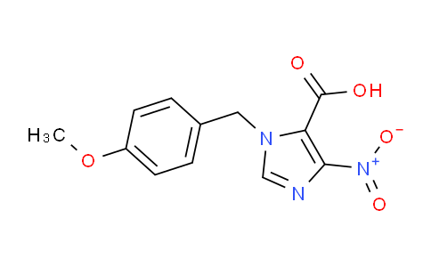 CAS No. 1450627-92-5, 1-(4-methoxybenzyl)-4-nitro-1H-imidazole-5-carboxylic acid