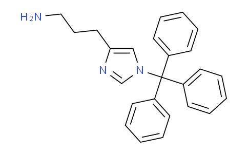CAS No. 195053-89-5, 3-(1-Trityl-1H-imidazol-4-yl)propan-1-amine