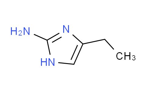 CAS No. 19552-53-5, 4-Ethyl-1H-imidazol-2-ylamine