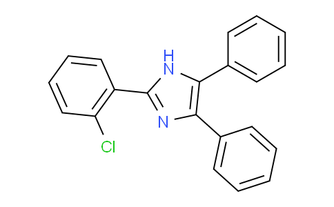 CAS No. 1707-67-1, 2-(2-Chlorophenyl)-4,5-diphenyl-1H-imidazole