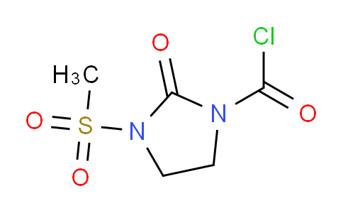 CAS No. 41762-76-9, 3-(Methylsulfonyl)-2-oxoimidazolidine-1-carbonyl chloride