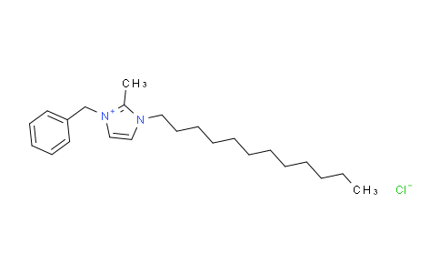 CAS No. 21054-72-8, 3-Benzyl-1-dodecyl-2-methyl-1H-imidazol-3-ium chloride
