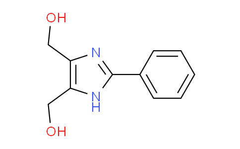 CAS No. 61698-32-6, (2-Phenyl-1H-imidazole-4,5-diyl)dimethanol