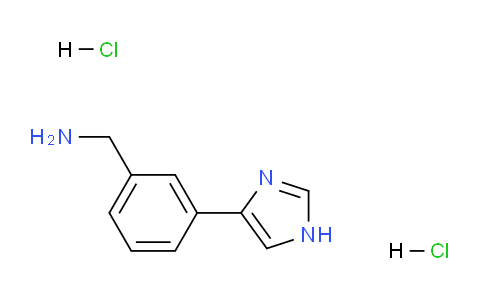 CAS No. 918811-94-6, 3-(1H-Imidazol-4-yl)-benzylamine dihydrochloride