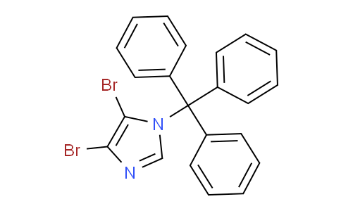 CAS No. 112517-23-4, 4,5-Dibromo-1-trityl-1H-imidazole