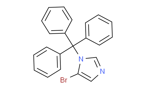 CAS No. 121816-82-8, 5-bromo-1-trityl-1H-imidazole