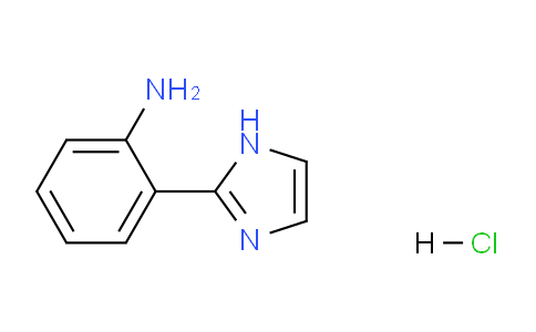 CAS No. 1261269-03-7, 2-(1H-Imidazol-2-yl)aniline hydrochloride