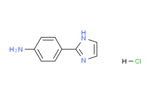 CAS No. 1261269-05-9, 4-(1H-Imidazol-2-yl)aniline hydrochloride