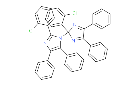 CAS No. 7189-82-4, 2,2'-Bis(2-chlorophenyl)-4,4',5,5'-tetraphenyl-2'H-1,2'-biimidazole
