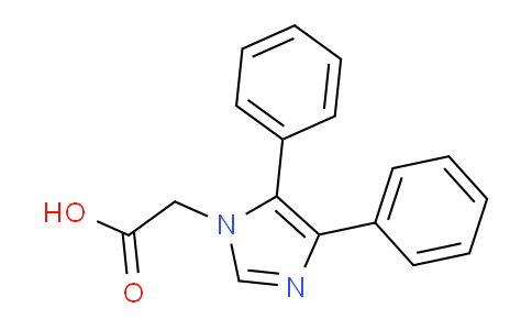 CAS No. 756419-08-6, 2-(4,5-Diphenyl-1H-imidazol-1-yl)acetic acid
