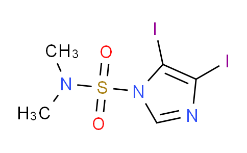CAS No. 198127-92-3, 4,5-Diiodo-N,N-dimethyl-1H-imidazole-1-sulfonamide