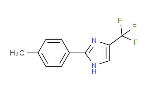 CAS No. 33469-18-0, 2-(p-Tolyl)-4-(trifluoromethyl)-1H-imidazole