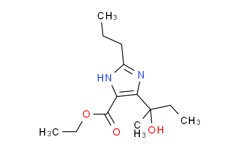 CAS No. 172875-53-5, ethyl 4-(2-hydroxybutan-2-yl)-2-propyl-1H-imidazole-5-carboxylate