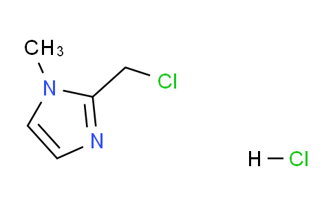 CAS No. 78667-04-6, 2-(Chloromethyl)-1-methyl-1H-imidazole hydrochloride