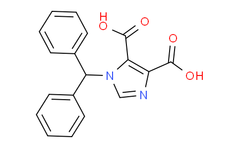 CAS No. 69840-49-9, 1-benzhydryl-1H-imidazole-4,5-dicarboxylic acid