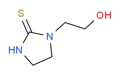 CAS No. 932-49-0, 1-(2-Hydroxyethyl)imidazolidine-2-thione