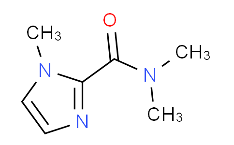 CAS No. 129378-60-5, N,N,1-trimethyl-1H-imidazole-2-carboxamide