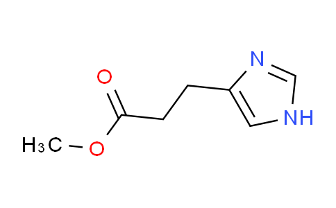 CAS No. 31434-93-2, methyl 3-(1H-imidazol-4-yl)propanoate