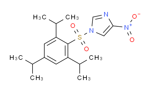 CAS No. 63734-76-9, 4-nitro-1-((2,4,6-triisopropylphenyl)sulfonyl)-1H-imidazole