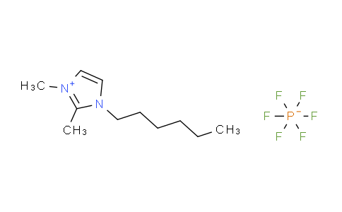 CAS No. 653601-27-5, 1-hexyl-2,3-dimethyl-1H-imidazol-3-ium hexafluorophosphate(V)