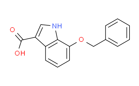 CAS No. 24370-75-0, 7-(benzyloxy)-1H-indole-3-carboxylic acid