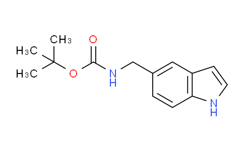 CAS No. 267875-62-7, tert-butyl ((1H-indol-5-yl)methyl)carbamate