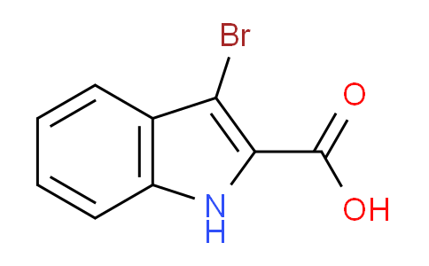 CAS No. 28737-33-9, 3-Bromo-1H-indole-2-carboxylic acid