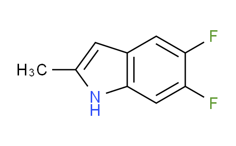 CAS No. 303042-73-1, 5,6-difluoro-2-methyl-1H-indole