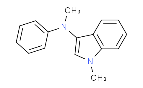 CAS No. 30065-72-6, N,1-dimethyl-N-phenyl-1H-indol-3-amine