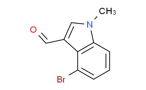 CAS No. 338760-45-5, 4-bromo-1-methyl-1H-indole-3-carbaldehyde