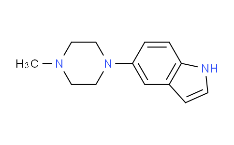 CAS No. 412049-06-0, 5-(4-methylpiperazin-1-yl)-1H-indole