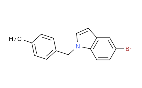 CAS No. 481630-73-3, 5-bromo-1-(4-methylbenzyl)-1H-indole