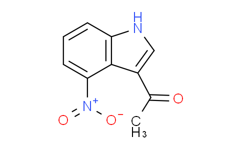 CAS No. 4769-95-3, 1-(4-Nitro-1H-indol-3-yl)-ethanone