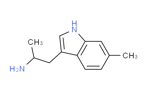 CAS No. 4771-76-0, 1-(6-Methyl-1H-indol-3-yl)propan-2-amine