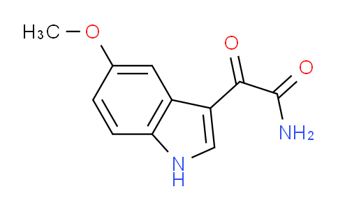 CAS No. 52055-22-8, 2-(5-methoxy-1H-indol-3-yl)-2-oxoacetamide