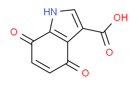 CAS No. 50469-21-1, 4,7-dioxo-4,7-dihydro-1H-indole-3-carboxylic acid